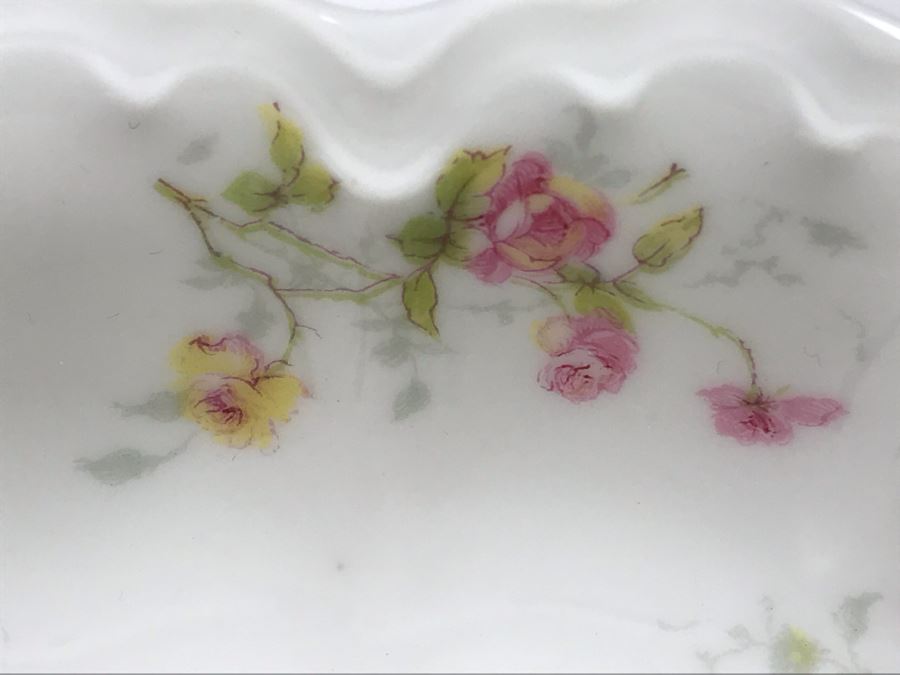 Limoges France Haviland & Co Handled Serving Platter 10.5L [Photo 5]