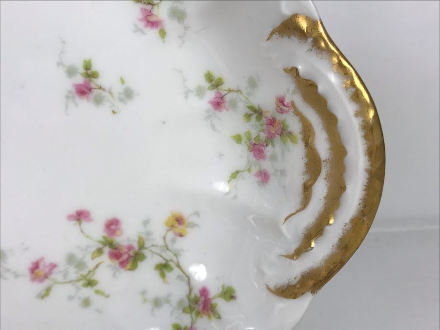 Limoges France Haviland & Co Handled Serving Platter 10.5L [Photo 4]