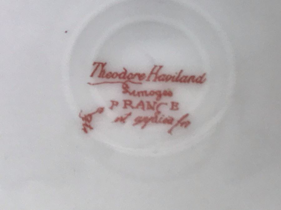 Limoges France Haviland & Co (2) Cups And Saucers The Montebello Plus Creamer [Photo 17]