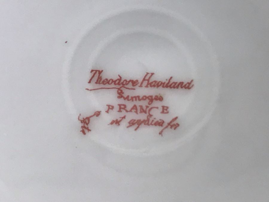 Limoges France Haviland & Co (2) Cups And Saucers The Montebello Plus Creamer [Photo 18]