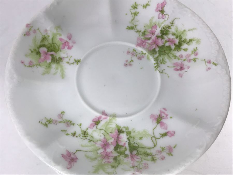 Limoges France Haviland & Co (2) Cups And Saucers The Montebello Plus Creamer [Photo 14]