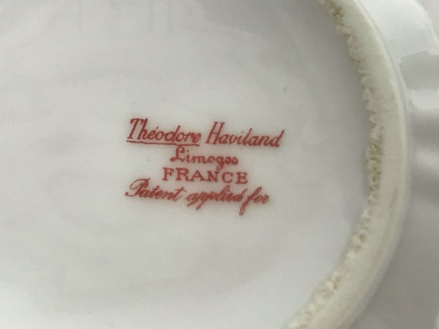 Limoges France Haviland & Co (2) Cups And Saucers The Montebello Plus Creamer [Photo 19]