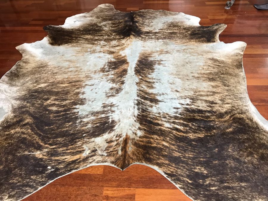 Vintage Cowhide Rug 89 X 96 [Photo 3]