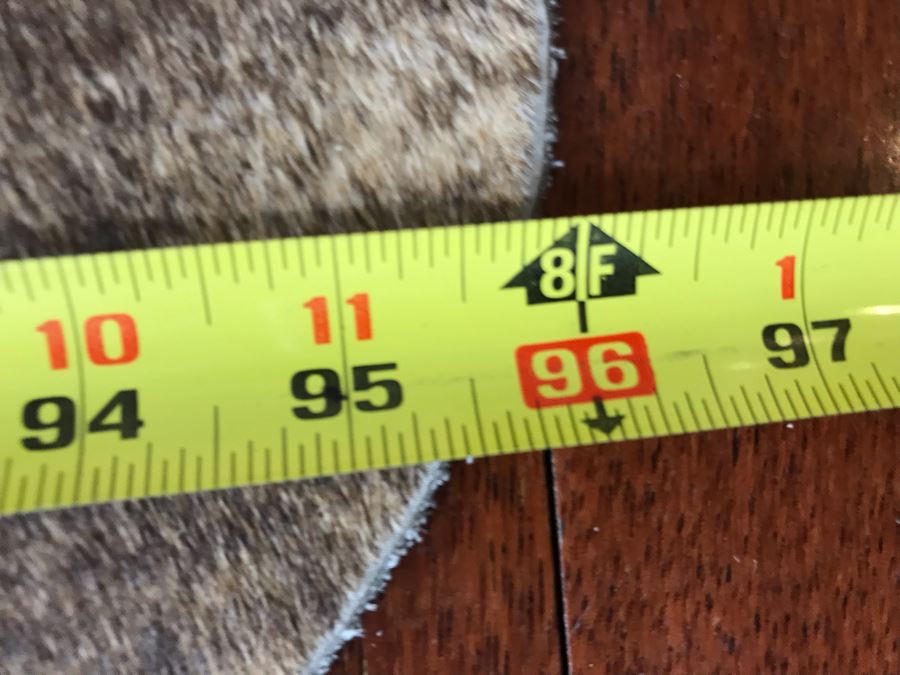 Vintage Cowhide Rug 89 X 96 [Photo 9]