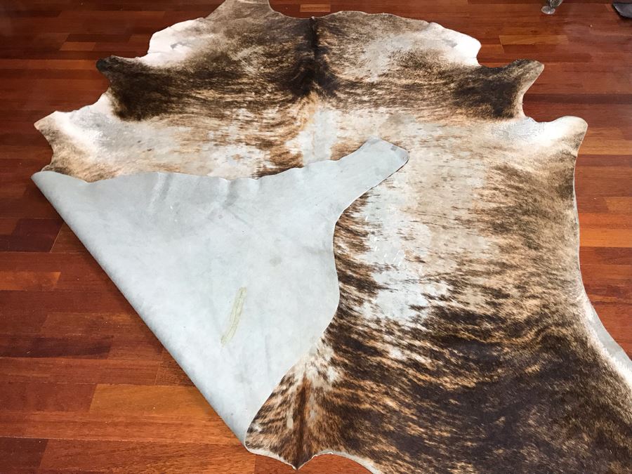 Vintage Cowhide Rug 89 X 96 [Photo 8]