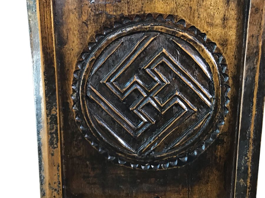 Antique 1870 Chinese Elm Wood Armchair (One Chair) [Photo 6]