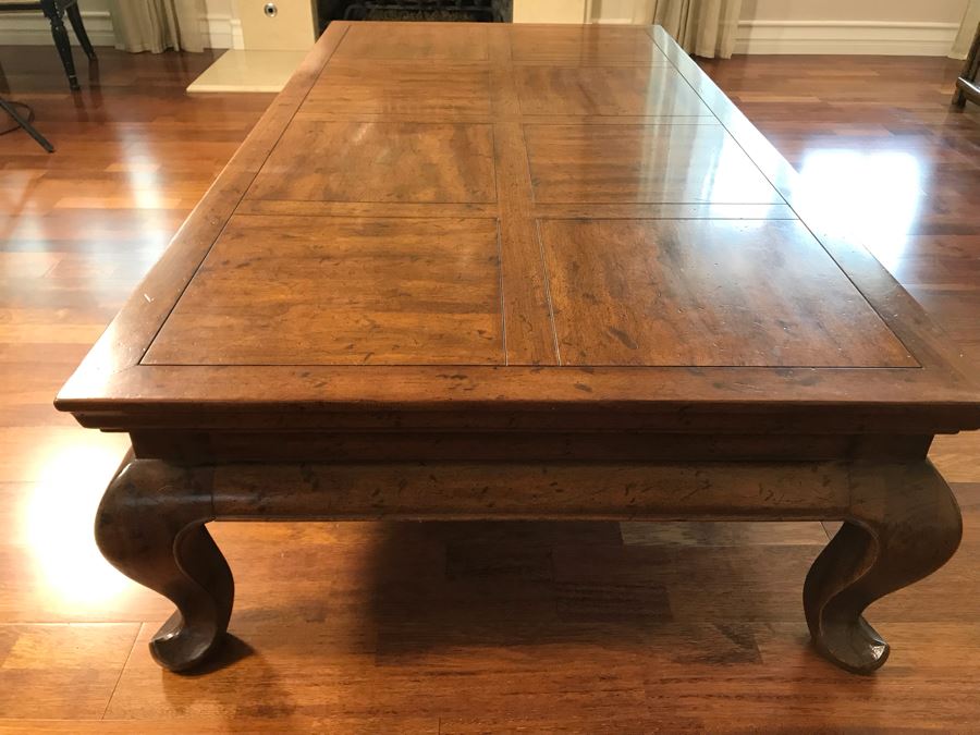 Stunning Wooden Coffee Table 66W X 34D X 16H [Photo 7]