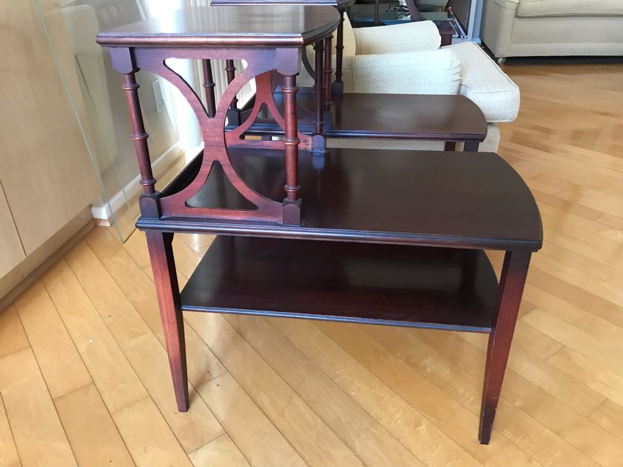 Vintage Pair Of Side Tables [Photo 3]