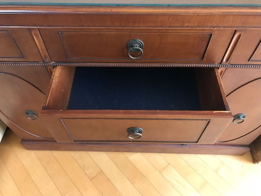 Vintage Irwin Pendleton Buffet Server With Silverware Drawers 48W X 18D X 36H [Photo 9]