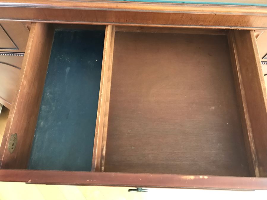 Vintage Irwin Pendleton Buffet Server With Silverware Drawers 48W X 18D X 36H [Photo 8]