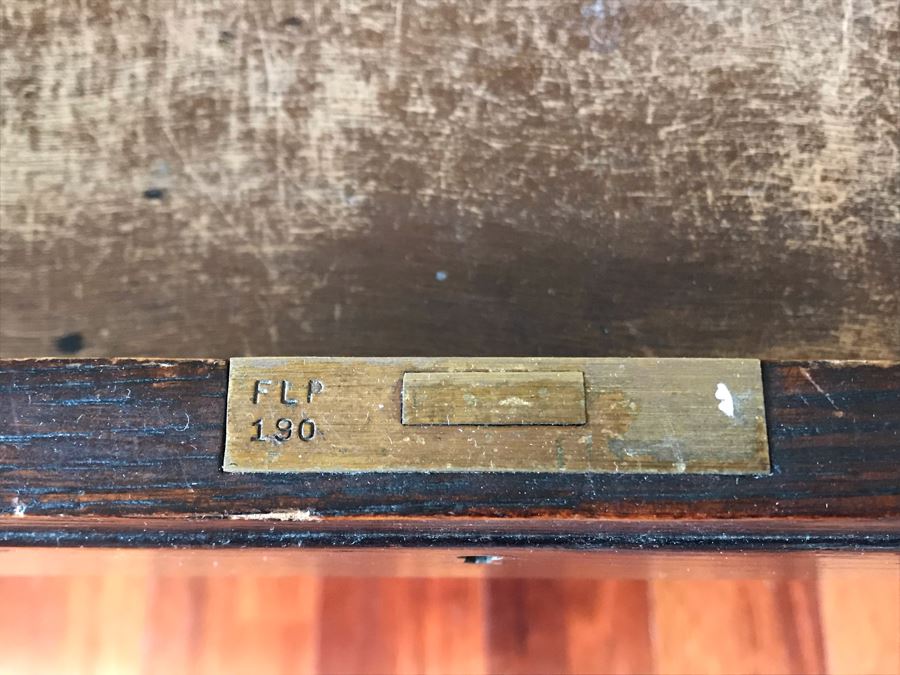 Vintage Leather Top 3-Drawer Desk 60W X 32D X 30.5H [Photo 10]