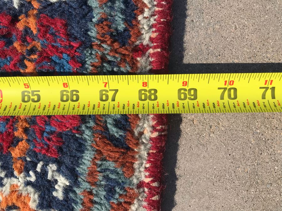 100% Virgin Wool Pile Area Rug Made In India 69 X 105 [Photo 7]