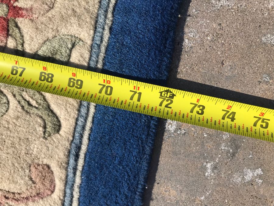 Vintage Chinese Wool Area Rug 72 X 112 [Photo 9]