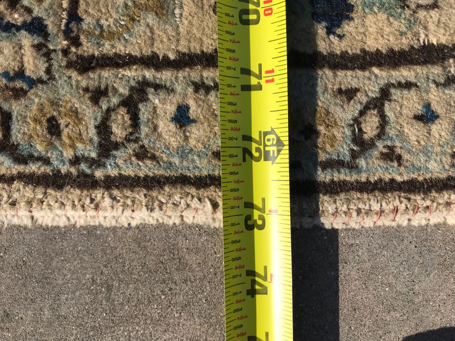 Vintage Hand Knotted Persian Area Rug 43 X 73 [Photo 9]