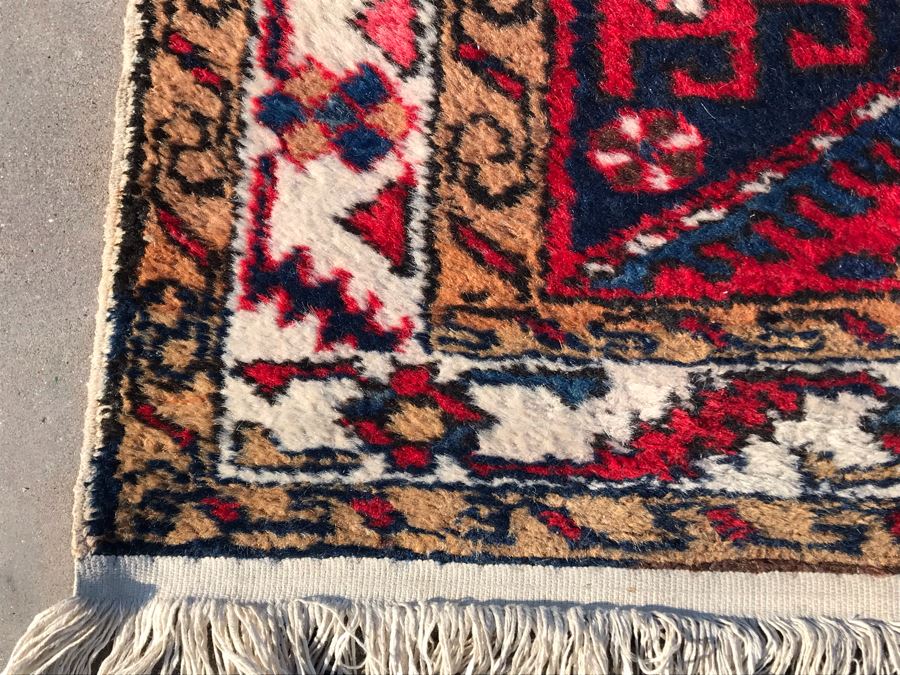 Vintage Wool Runner Rug 37 X 121 [Photo 10]