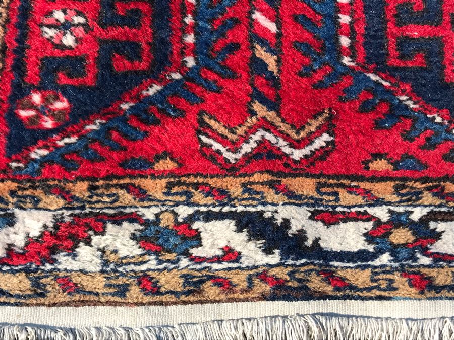 Vintage Wool Runner Rug 37 X 121 [Photo 9]