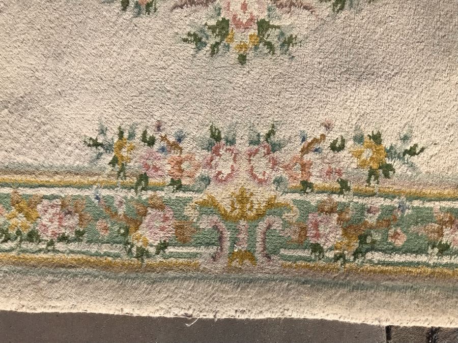 Vintage Shabby Chic Floral Pattern Wool Area Rug 50 X 73 [Photo 9]