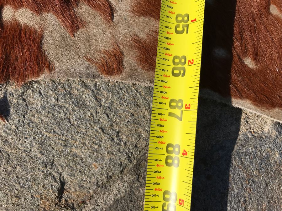 Vintage Cowhide Rug 87 X 76 [Photo 10]