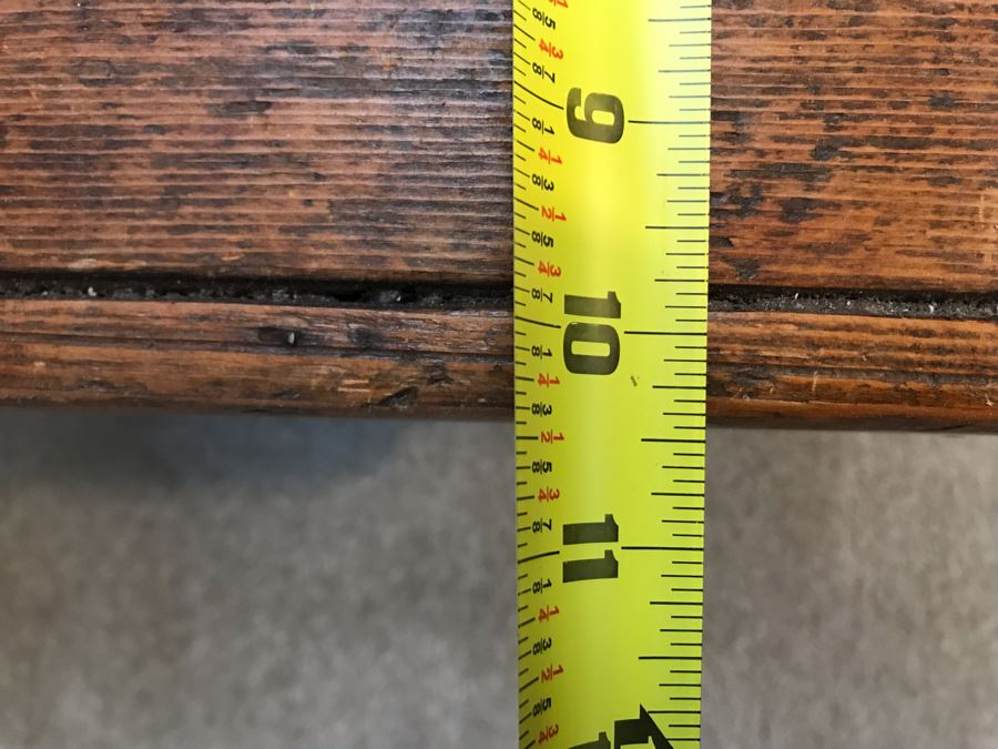 Antique Wooden Footstool 18W X 10D X 12H [Photo 11]