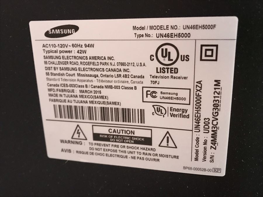 Samsung 46' Class (45-9/10' Diag) LED 1080p HDTV [Photo 8]