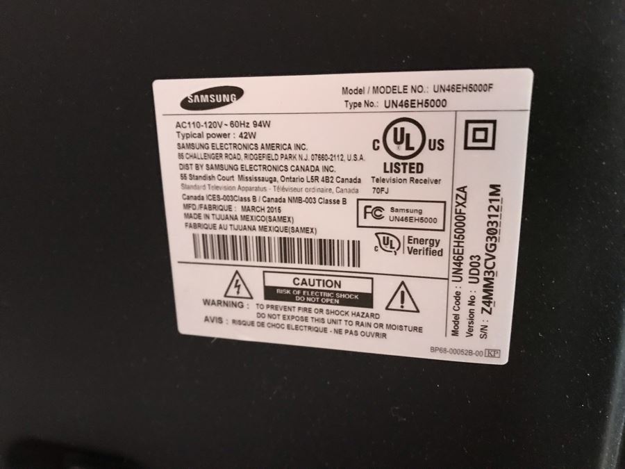 Samsung 46' Class (45-9/10' Diag) LED 1080p HDTV [Photo 7]