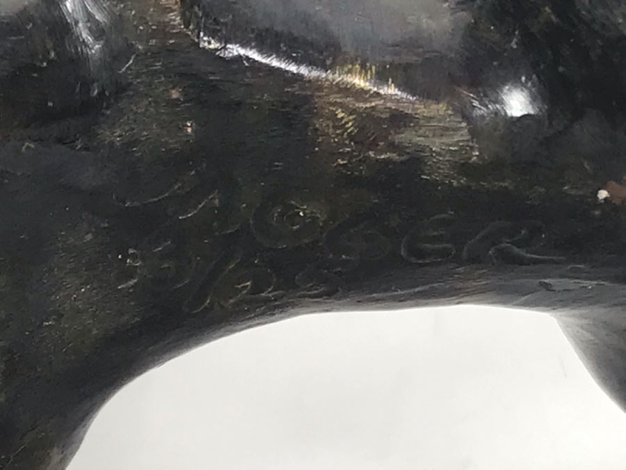 Rare Vintage Mid-Century Modernist John Jagger Signed Bronze Unicorn Horse 13 Of 25 9W X 4D X 12.5H [Photo 14]