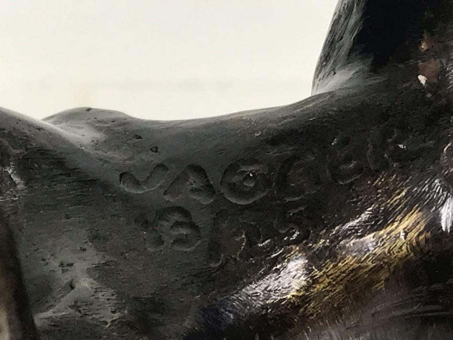 Rare Vintage Mid-Century Modernist John Jagger Signed Bronze Unicorn Horse 13 Of 25 9W X 4D X 12.5H [Photo 16]