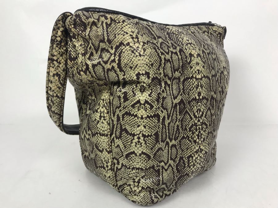 Donald J Pliner Snake Skin Print Handbag [Photo 5]