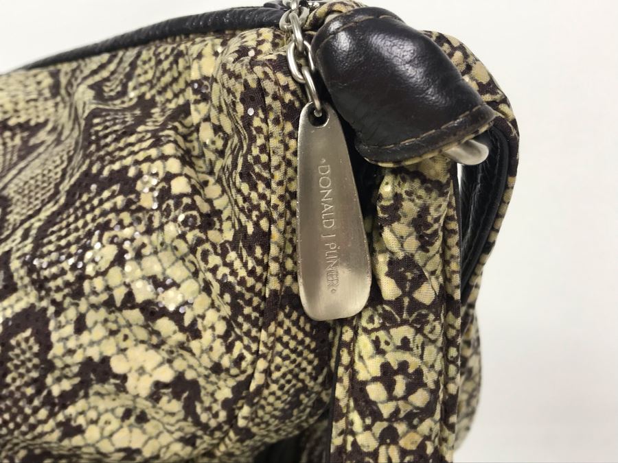 Donald J Pliner Snake Skin Print Handbag [Photo 4]