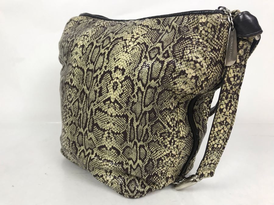 Donald J Pliner Snake Skin Print Handbag [Photo 3]