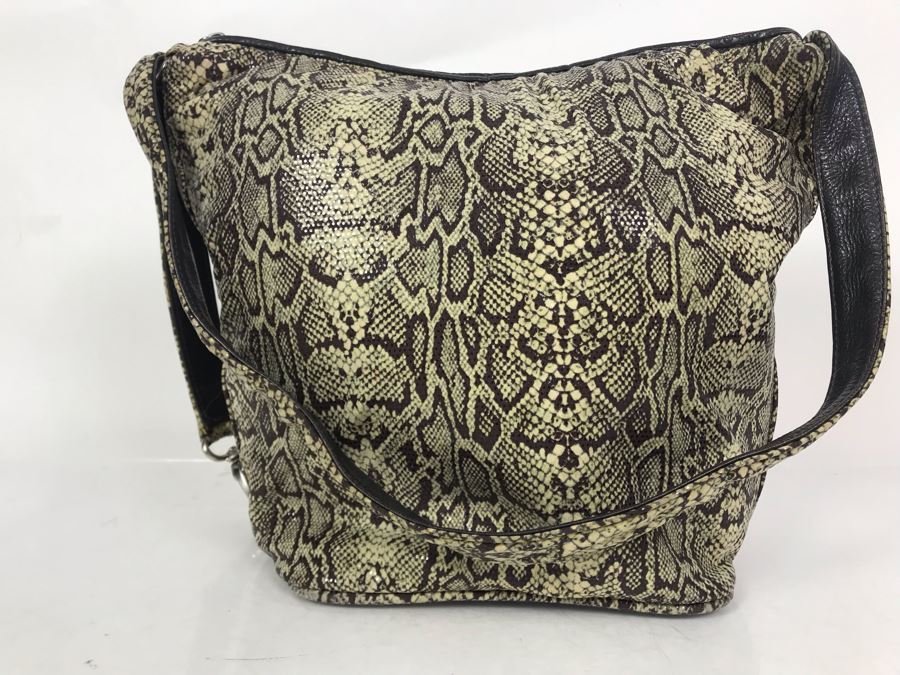 Donald J Pliner Snake Skin Print Handbag [Photo 2]