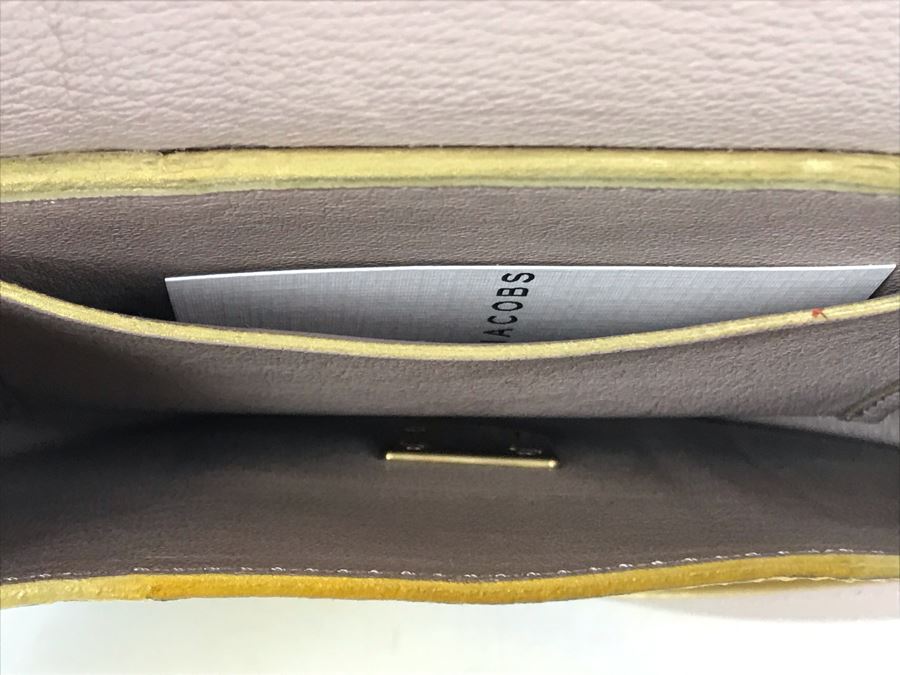 New Marc Jacobs Gold Tone Handbag Made In Italy [Photo 6]