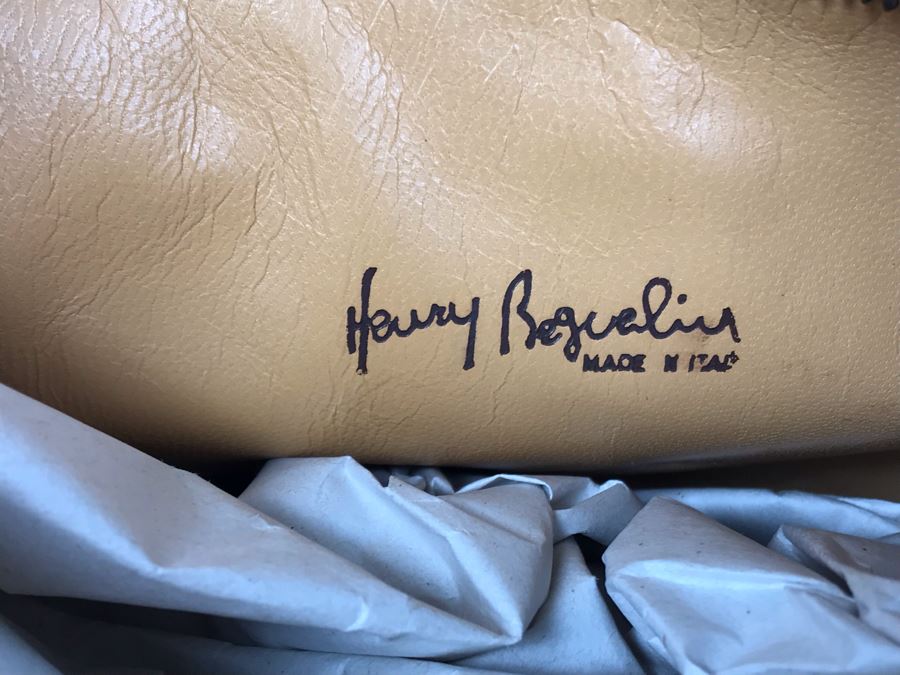 Henry Beguelin Leather Handbag Native American Motif With Turquoise Donut - Appears To Be New [Photo 11]