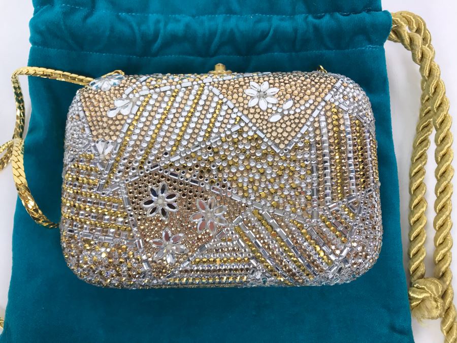 Swarovski Crystal Evening Bags By Janice Teply Wright Handbag Honolulu, Hawaii Wright Collection