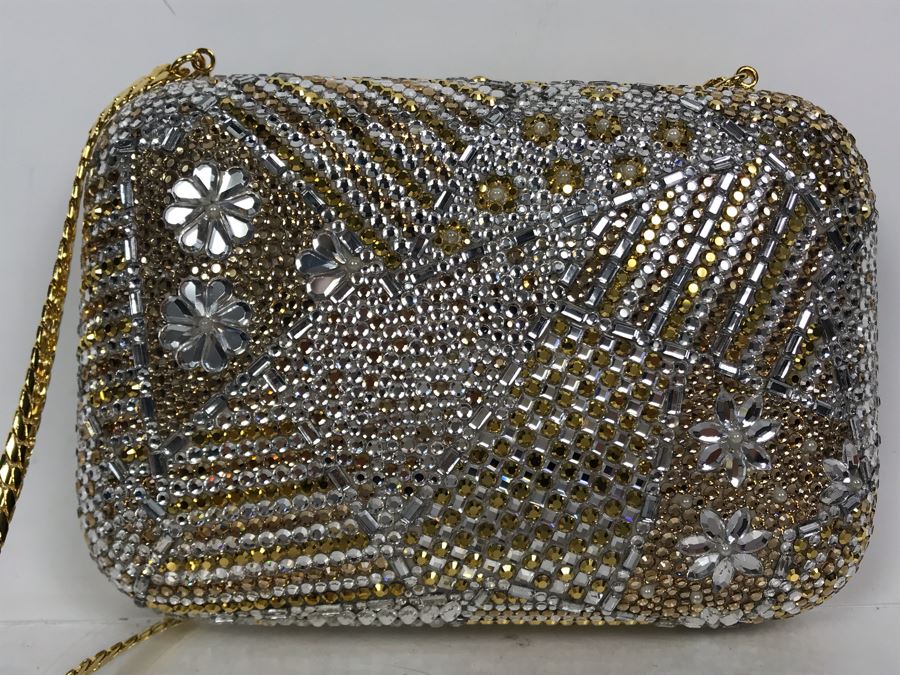 Swarovski Crystal Evening Bags By Janice Teply Wright Handbag Honolulu, Hawaii Wright Collection [Photo 8]