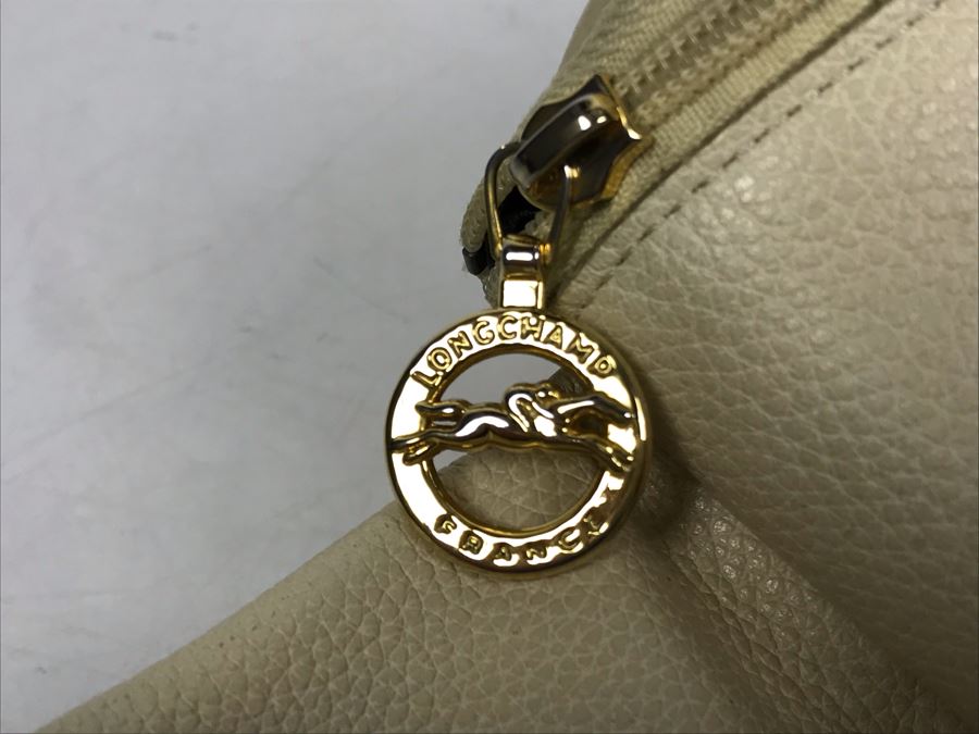 Longchamp France Leather Belt Pouch Bag [Photo 6]