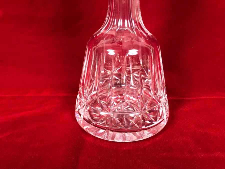Crystal Liquor Decanter With Stopper 12.5H [Photo 2]