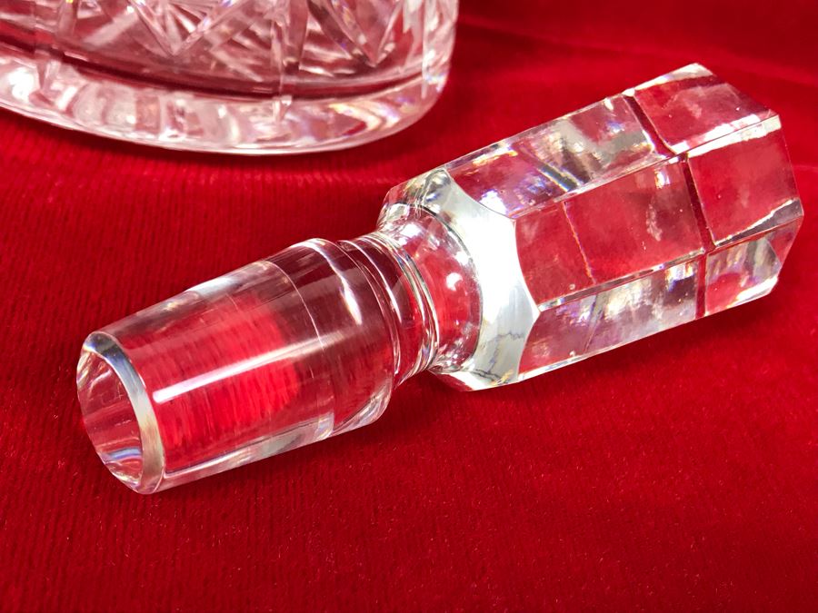 Crystal Liquor Decanter With Stopper 12.5H [Photo 4]