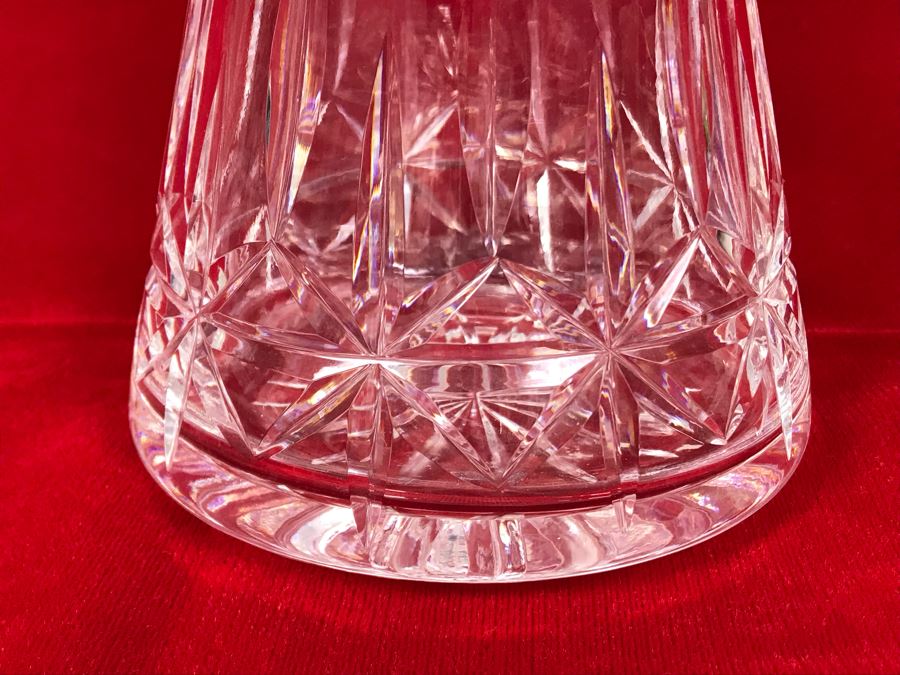 Crystal Liquor Decanter With Stopper 12.5H [Photo 3]