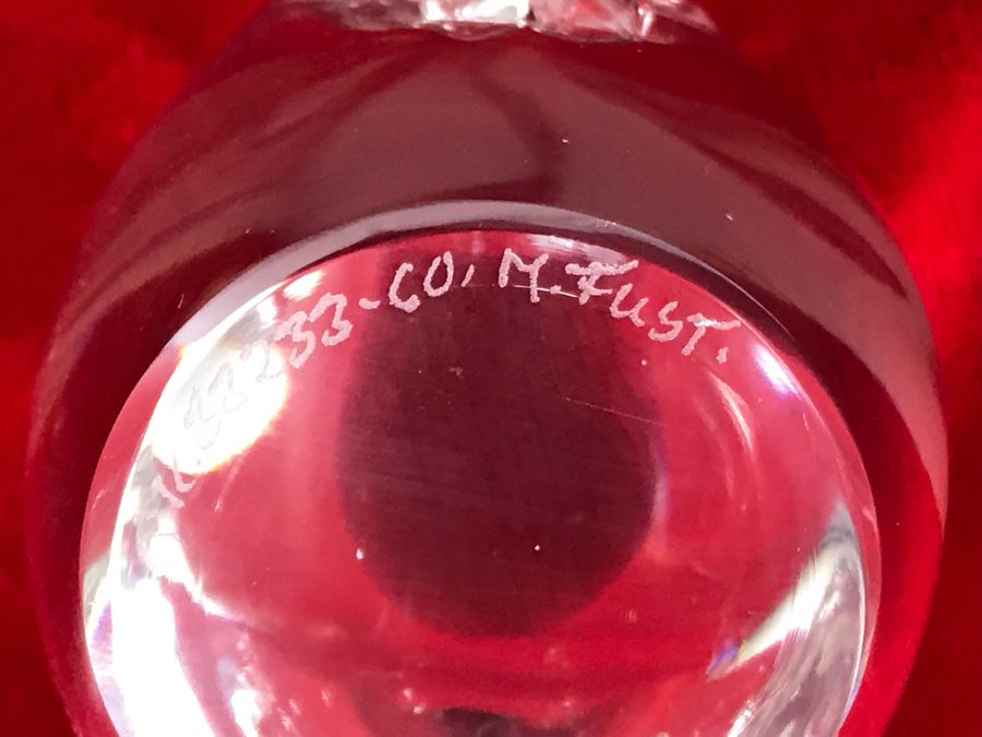 Vintage Signed Royal Krona Crystal Beaver Figurine Sweden By M. Fust [Photo 11]