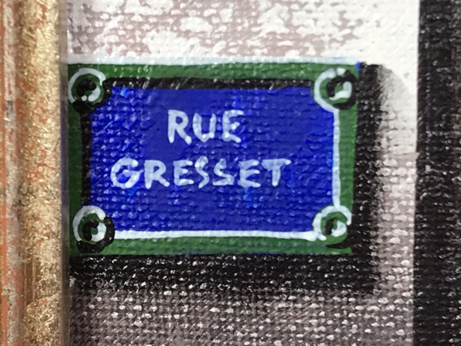 Pair Of Framed Rue Gresset, France Storefront Pictures 8 X 9.5 [Photo 7]