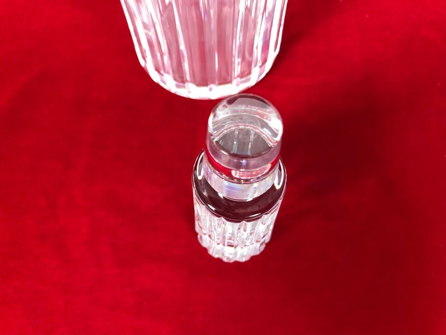 Baccarat France Crystal Liquor Decanter With Stopper Harmonie 12.5H Replacements Value $599 [Photo 6]