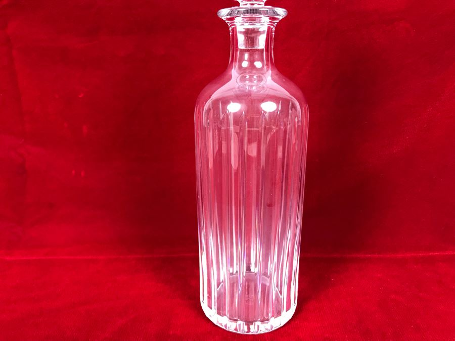 Baccarat France Crystal Liquor Decanter With Stopper Harmonie 12.5H Replacements Value $599 [Photo 4]