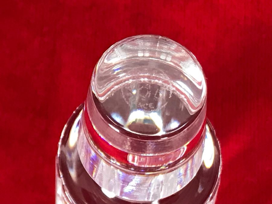 Baccarat France Crystal Liquor Decanter With Stopper Harmonie 12.5H Replacements Value $599 [Photo 7]