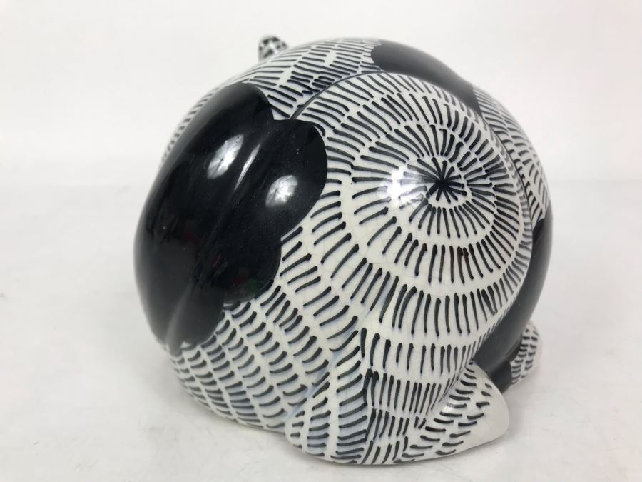 Tiffany Signed Mancioli Ceramic Cat Made In Italy For Tiffany 7W X 4H [Photo 6]