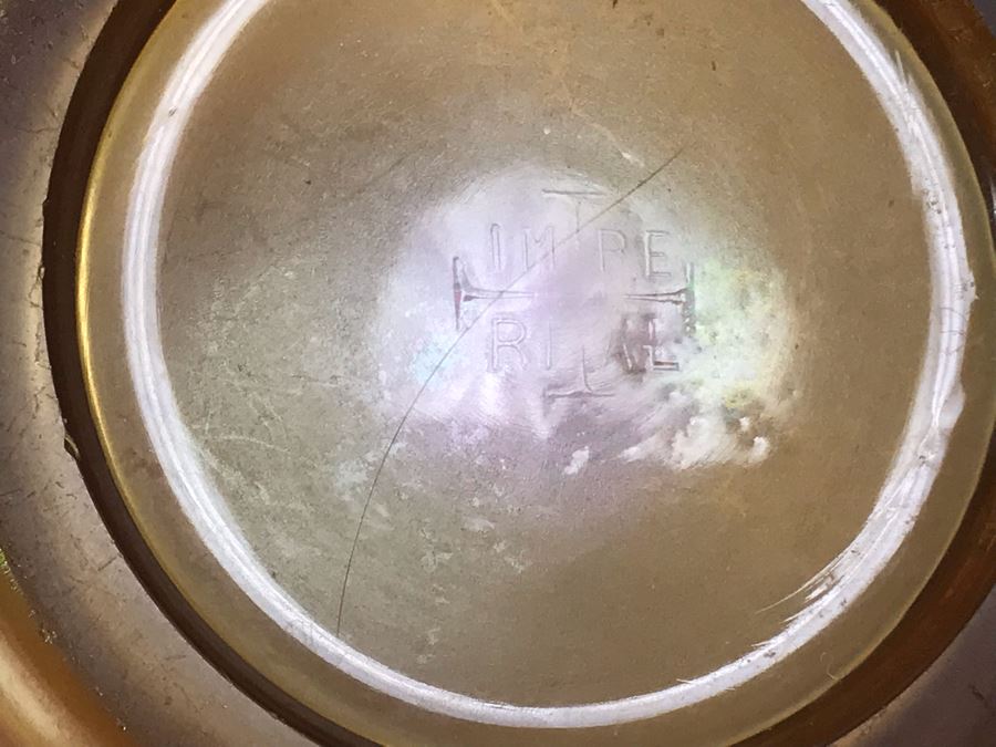 Vintage Imperial Glass Iridescent Fluted Vase 6H [Photo 6]