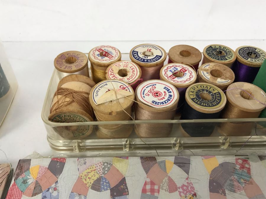 New Giftwraps By Artists: M.C.Escher And American Quilts Plus Collection Of Vintage Wooden Spool Threads [Photo 5]