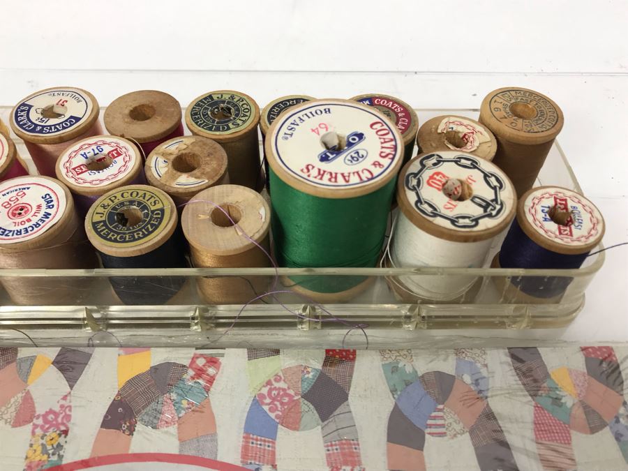 New Giftwraps By Artists: M.C.Escher And American Quilts Plus Collection Of Vintage Wooden Spool Threads [Photo 6]