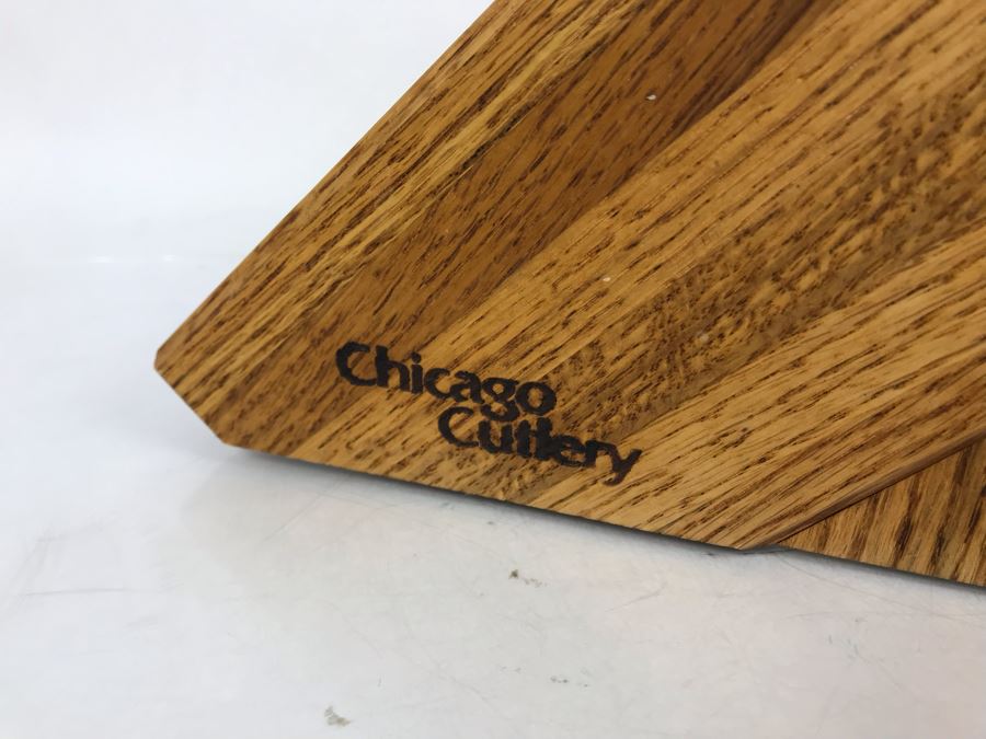 Various Knives Including Chicago Cutlery Knives And Knife Holder - See Photos [Photo 4]