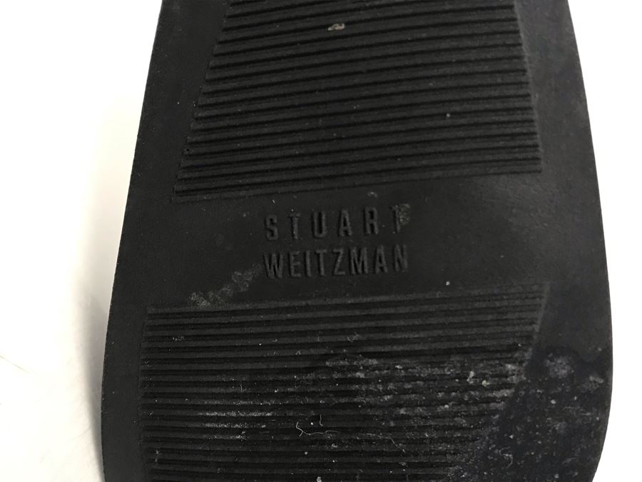 Women's Stuart Weitzman Dark Brown Leather Boots Size 9 [Photo 5]